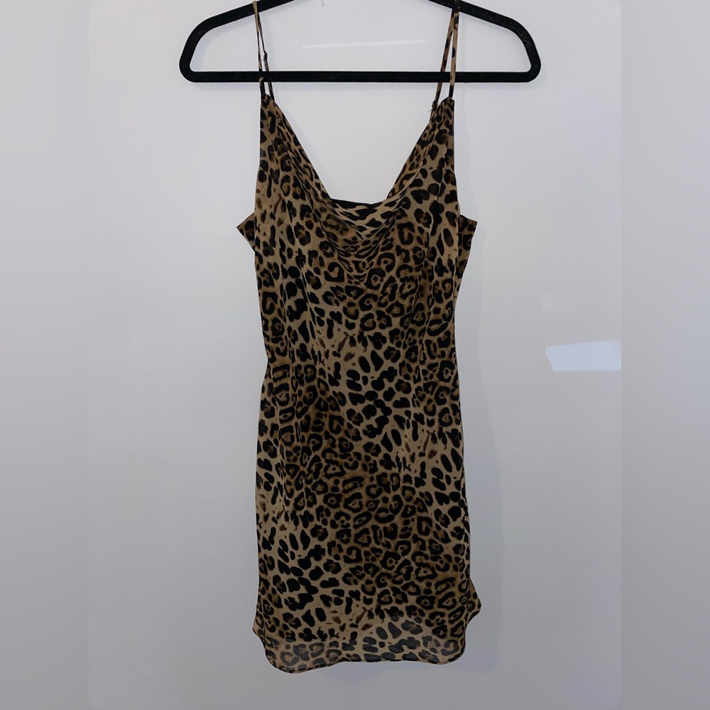Cheetah Print mini dress from By The Way.